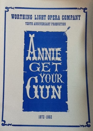 programme - annie get your gun